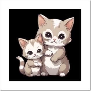 Kawaii Kitten Posters and Art